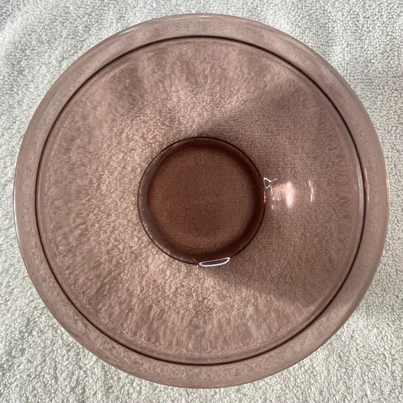 Vintage PYREX Set of 3 Cranberry Glass Nesting Mixing Bowls 1L, 1.5L & 2.5L - Picture 4 of 16